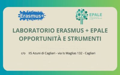 23 aprile a Cagliari Laboratorio Erasmus+ Epale